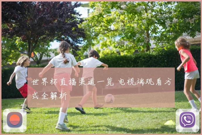 世界杯直播渠道一览 电视端观看方式全解析