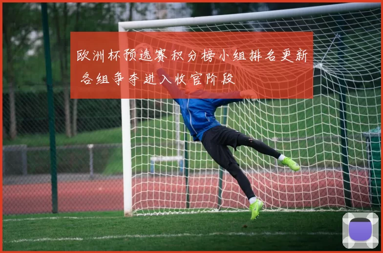 欧洲杯预选赛积分榜小组排名更新 各组争夺进入收官阶段